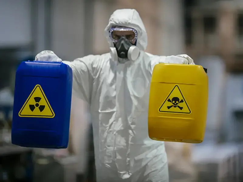 Biohazard Cleanup professionals at work in Manitowoc near 54221